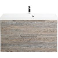 Тумба под раковину BelBagno Vittoria 100 VITTORIA-1000-2C-SO-PINO-P подвесная Pino — фото 2, Тумбы под раковину