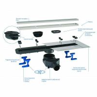 Товар: Душевой лоток Bettoserb Premium Line 75 13100005 с решеткой Хром матовый / под плитку - фото 5 Душевой лоток Bettoserb Premium Line 75 13100005 с решеткой Хром матовый / под плитку — фото 5, Душевые лотки