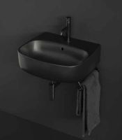 Товар: Раковина Kerasan Nolita 50 534031*1 Черная матовая - фото 4 Раковина Kerasan Nolita 50 534031*1 Черная матовая — фото 4, Раковины