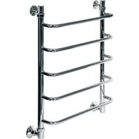 Водяной полотенцесушитель Ника Quadro Л90 60x40 Хром — фото 2, Водяные полотенцесушители