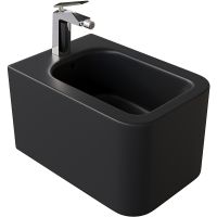 Биде Boheme Mane 970-BDT-B подвесное Черное матовое — фото 1, Биде