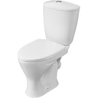 Унитаз компакт Santeri Версия 1.P401.5.S00.00B.F с бачком и сиденьем — фото 1, Напольные унитазы