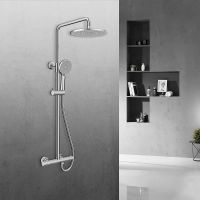 Товар: Душевая система Vincea Esse VSFS-1E0TCH с термостатом Хром - фото 3 Душевая система Vincea Esse VSFS-1E0TCH с термостатом Хром — фото 3, Душевое оборудование. Душевая программа