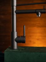 Товар: Смеситель для кухни BRNOU BR-704 Антрацит - фото 5 Смеситель для кухни BRNOU BR-704 Антрацит — фото 5, Смесители