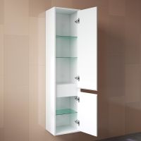 Шкаф пенал Iddis Esper 35 ESP35W0i97 подвесной Белый — фото 7, Пеналы для ванной комнаты