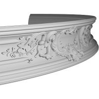 Карниз гибкий Европласт 1.50.252 2000x119x120 мм — фото 1, Карнизы