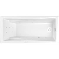 Акриловая ванна Whitecross Palace 180x80 0104.180080.100.LINE.WH с гидромассажем — фото 1, Ванны