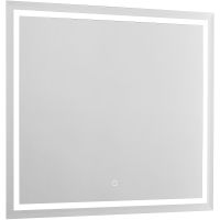Зеркало Aquaton Уэльс 100 1A208002WA010 с подсветкой с сенсорным выключателем с антизапотеванием — фото 1, Зеркала в ванную комнату