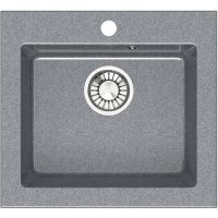 Кухонная мойка Bergg Z35 B035Q008 Темно-серая — фото 1, Кухонные мойки