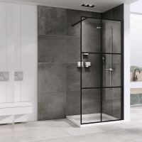 Товар: Душевая перегородка Abber Immer Offen 100 AG62100B8 профиль Черный стекло прозрачное - фото 2 Душевая перегородка Abber Immer Offen 100 AG62100B8 профиль Черный стекло прозрачное — фото 2, Душевые перегородки