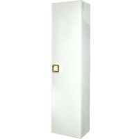 Шкаф пенал Boheme Armadi Art Lucido 35 772-W подвесной Жемчужный белый — фото 1, Мебель для ванной