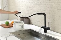 Товар: Смеситель для кухни Paulmark Serpentine Se213222-418 Черный металлик - фото 14 Смеситель для кухни Paulmark Serpentine Se213222-418 Черный металлик — фото 14, Смесители