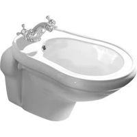 Биде Kerasan Retro 102601*1 подвесное Белое — фото 1, Биде