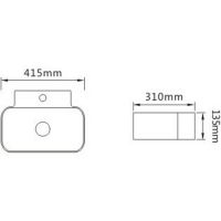 Товар: Раковина SantiLine 45 SL-2002 Белая - фото 2 Раковина SantiLine 45 SL-2002 Белая — фото 2, Раковины