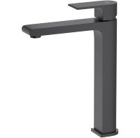 Смеситель для раковины Aquatek Лира AQ1404MB Черный матовый — фото 1, Смесители для раковины