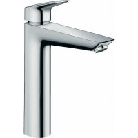 Смеситель для раковины Hansgrohe Logis 71090000 Хром — фото 1, Смесители для раковины