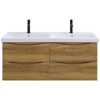 Тумба под раковину BelBagno Marino-Cer 120 MARINO-CER-1200-4C-SO-2-RR-P подвесная Rovere Rustico — фото 1, Тумбы под раковину