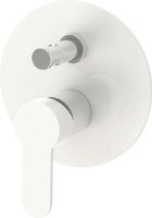 Смеситель Cezares LACONICO-VDI-BLC Белый — фото 1, Смеситель для душа