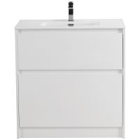 Тумба под раковину BelBagno Kraft 39 70 KRAFT39-700/390-2C-PIA-BO Bianco Opaco — фото 2, Тумбы под раковину