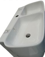 Товар: Раковина Ceruttispa Double Marco 67 CT9282 двойная Белая - фото 3 Раковина Ceruttispa Double Marco 67 CT9282 двойная Белая — фото 3, Раковины подвесные