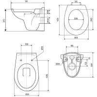 Товар: Унитаз Pestan Fluenta 40006460 подвесной с сиденьем Микролифт - фото 5 Унитаз Pestan Fluenta 40006460 подвесной с сиденьем Микролифт — фото 5, Унитазы