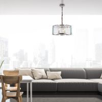 Товар: Люстра Divinare Ostin 1100/02 SP-8 Прозрачная Хром - фото 6 Люстра Divinare Ostin 1100/02 SP-8 Прозрачная Хром — фото 6, Люстры