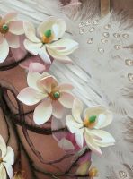 Фреска Ortograf Цветы 33083 Фактура бархат FX Флизелин (2*2,7) Разноцветный, Цветы арт-33083 (бархат FX) — фото 2, Фрески