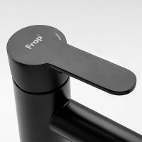 Смеситель для раковины Frap H801 Черный матовый арт-F10801-62 — фото 2, Смесители для раковины