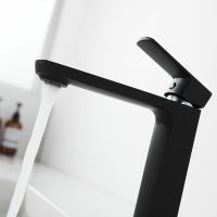 Товар: Смеситель для раковины Vincea Next Черный матовый арт-VBF-1N1MB - фото 2 Смеситель для раковины Vincea Next Черный матовый арт-VBF-1N1MB — фото 2, Смесители для раковины