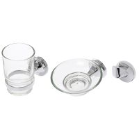 Набор аксессуаров для ванной Orange Y01-888cr Хром — фото 2, Наборы аксессуаров для ванной комнаты