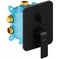 Товар: Смеситель для душа Ravak Flat FL 065.20 X070179 Черный матовый - фото 2 Смеситель для душа Ravak Flat FL 065.20 X070179 Черный матовый — фото 2, Смеситель для душа