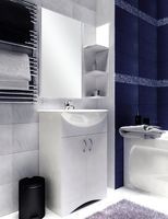 Товар: Тумба под раковину 1MarKa Уют 50Н Белая - фото 2 Тумба под раковину 1MarKa Уют 50Н Белая — фото 2, Мебель для ванной