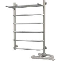 Электрический полотенцесушитель Aquanerzh Трапеция 07-03A8050_R с полкой Хром — фото 1, Электрические полотенцесушители