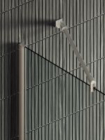 Душевая перегородка Maybah Glass MGD-720-5ш 690x1950 в широком профиле Хром матовый стекло прозрачное — фото 7, Душевые перегородки