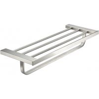 Полка для полотенец Milacio Ultra MCU.955.SS Нержавеющая сталь — фото 1, Полки для полотенец