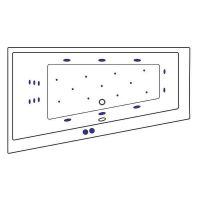 Товар: Акриловая ванна Excellent Sfera 170x100 L WAEX.SFL17.ULTRA.GL с гидромассажем - фото 9 Акриловая ванна Excellent Sfera 170x100 L WAEX.SFL17.ULTRA.GL с гидромассажем — фото 9, Ванны