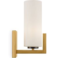 Товар: Настенный светильник Maytoni Modern Fortano MOD089WL-01BS Белый Латунь - фото 3 Настенный светильник Maytoni Modern Fortano MOD089WL-01BS Белый Латунь — фото 3, Бра