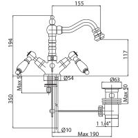 Товар: Смеситель для биде Cezares Diamond DIAMOND-BS2-01-Sw Хром - фото 2 Смеситель для биде Cezares Diamond DIAMOND-BS2-01-Sw Хром — фото 2, Смесители