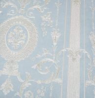 Обои Bernardo Bartalucci Cesara Флизелин (1,06*10,05) Голубой, Орнамент арт-5008-3 — фото 5, Обои