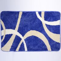 Коврик для ванной комнаты WasserKRAFT Rhein 90х60 BM-6205 Синий — фото 1, Аксессуары для туалета