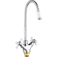 Смеситель для кухни Ростовская Мануфактура Сантехники SL92W-279F Хром — фото 1, Смесители