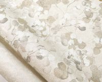 Обои Solo Lunaria E106300 Винил на флизелине (1,06*10) Бежевый, Листья — фото 3, Обои для стен
