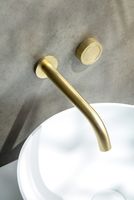 Товар: Смеситель для раковины Boheme Tech 158/2-MG Золото матовое - фото 4 Смеситель для раковины Boheme Tech 158/2-MG Золото матовое — фото 4, Смесители