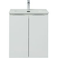 Товар: Тумба под раковину Aquanet Алвита New 60 277522 подвесная Белая матовая - фото 2 Тумба под раковину Aquanet Алвита New 60 277522 подвесная Белая матовая — фото 2, Тумбы под раковину