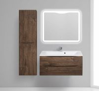 Товар: Шкаф пенал BelBagno Fly-Marino 40 L FLY-MARINO-1500-2A-SC-RW-P-L подвесной Rovere Moro - фото 2 Шкаф пенал BelBagno Fly-Marino 40 L FLY-MARINO-1500-2A-SC-RW-P-L подвесной Rovere Moro — фото 2, Пеналы для ванной комнаты