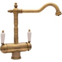 Смеситель для кухни Florentina Ария 333.22H.2113.700 Бронза — фото 1, Смесители для кухни