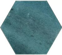 Керамогранит Marazzi Italy Lume Blue lux esagona MFFF 18,2х21 см — фото 1, Керамогранит