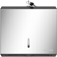 Диспенсер бумажных полотенец WasserKRAFT Хром матовый арт-K-10091 — фото 2, Диспенсеры бумажных полотенец