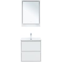 Товар: Тумба под раковину Aquanet Милан 60 336367 подвесная Белый глянец - фото 10 Тумба под раковину Aquanet Милан 60 336367 подвесная Белый глянец — фото 10, Мебель для ванной