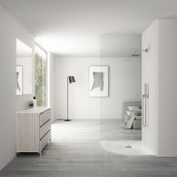 Душевой поддон из искусственного камня Vincea 120x90 L VST-4SQ9012W-L+Vsph-D132 Белый матовый — фото 3, Душевые поддоны из искусственного камня